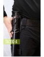 Держатель дубинки с кольцом кожаный Police