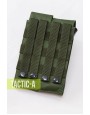 Подсумок для магазина АК двойной закрытый Олива