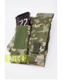 Подсумок для магазина АК двойной закрытый Пиксель
