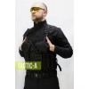 Жилет разгрузка черная с Molle 