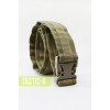 Тактический ремень тканевый Molle олива 