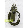 Пистолетный ремешок Olive Camo с карабином   