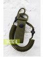 Пистолетный ремешок Olive Camo с карабином   