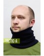 Вязаный бафф темно-синий зимний / шарф-труба Trend