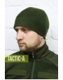 Флисовая шапка олива Сity