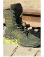 Берцы демисезонные / зимние нубук Green Extreme Snake