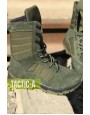 Берцы демисезонные / зимние нубук Green Extreme Snake