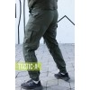 Тактические штаны олива с карманами и липучками Zahyst 