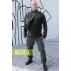 Тактические штаны олива с карманами и липучками Zahyst 