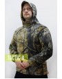 Флисовая кофта камуфляж Лес Hunter