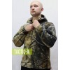 Флисовая кофта камуфляж Лес Hunter