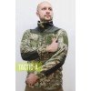 Флисовая кофта камуфляж пиксель Tactics 