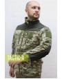 Флисовая кофта камуфляж пиксель Tactics 