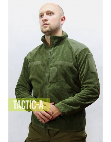 Кофта олива полар-флис Tactics ЗСУ / НГУ