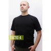 Футболка черная c липучками Охрана