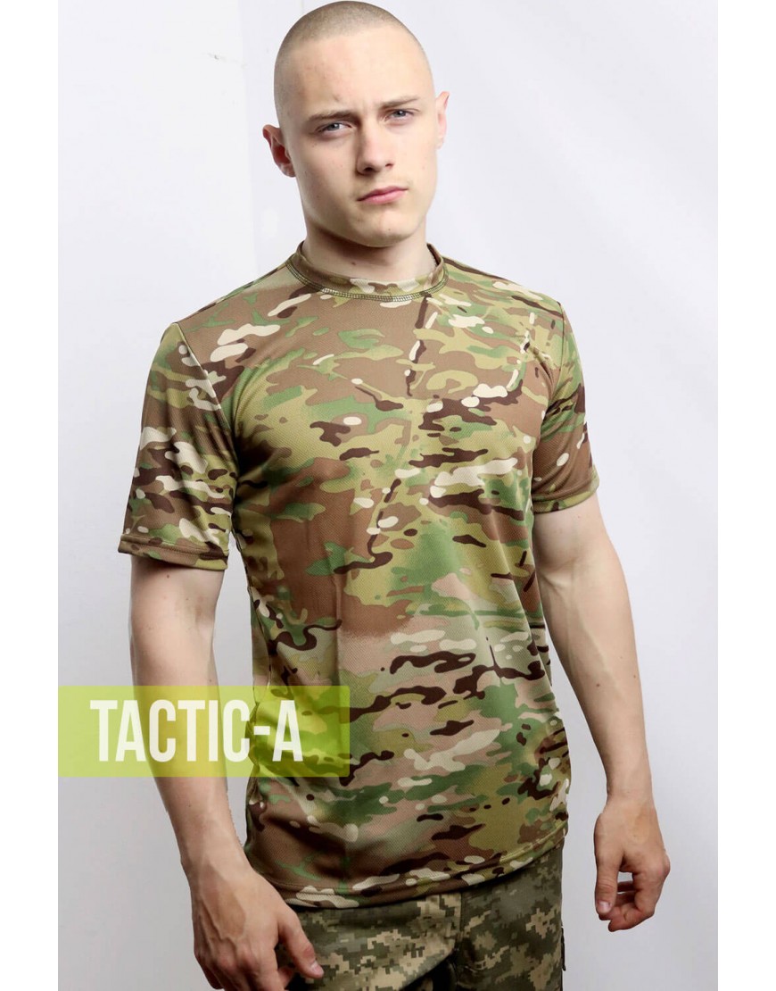 Футболка мультикам Coolmax Military Sport