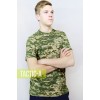 Футболка камуфляж пиксель Military