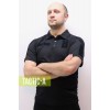Футболка поло Полиция Coolmax черная