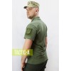 Футболка поло c липучками ВСУ / ЗСУ Lacoste Elegant