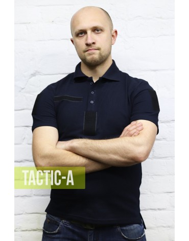 Футболка поло c липучками ДСНС Lacoste Elegant
