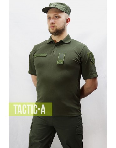 Футболка поло c липучками НГУ Lacoste Elegant