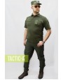 Футболка поло c липучками НГУ Lacoste Elegant