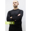 Футболка с длинным рукавом полиция Black Coolmax 
