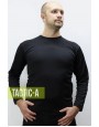 Футболка с длинным рукавом полиция Black Coolmax