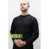 Футболка с длинным рукавом полиция Black Coolmax 