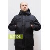 Зимняя куртка черная / бушлат Полиция Patrol