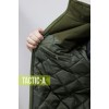 Утепленная куртка софтшелл / softshell олива Strong Winter