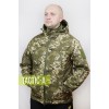 Утепленная куртка пиксель софтшелл / softshell Strong Winter