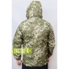 Утепленная куртка пиксель софтшелл / softshell Strong Winter