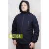 Утепленная куртка синяя софтшелл / softshell Strong Winter