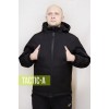 Утепленная куртка черная софтшелл / softshell Strong Winter