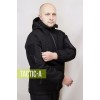 Утепленная куртка черная софтшелл / softshell Strong Winter