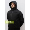 Куртка зимняя черная софтшелл / softshell Winter Plus