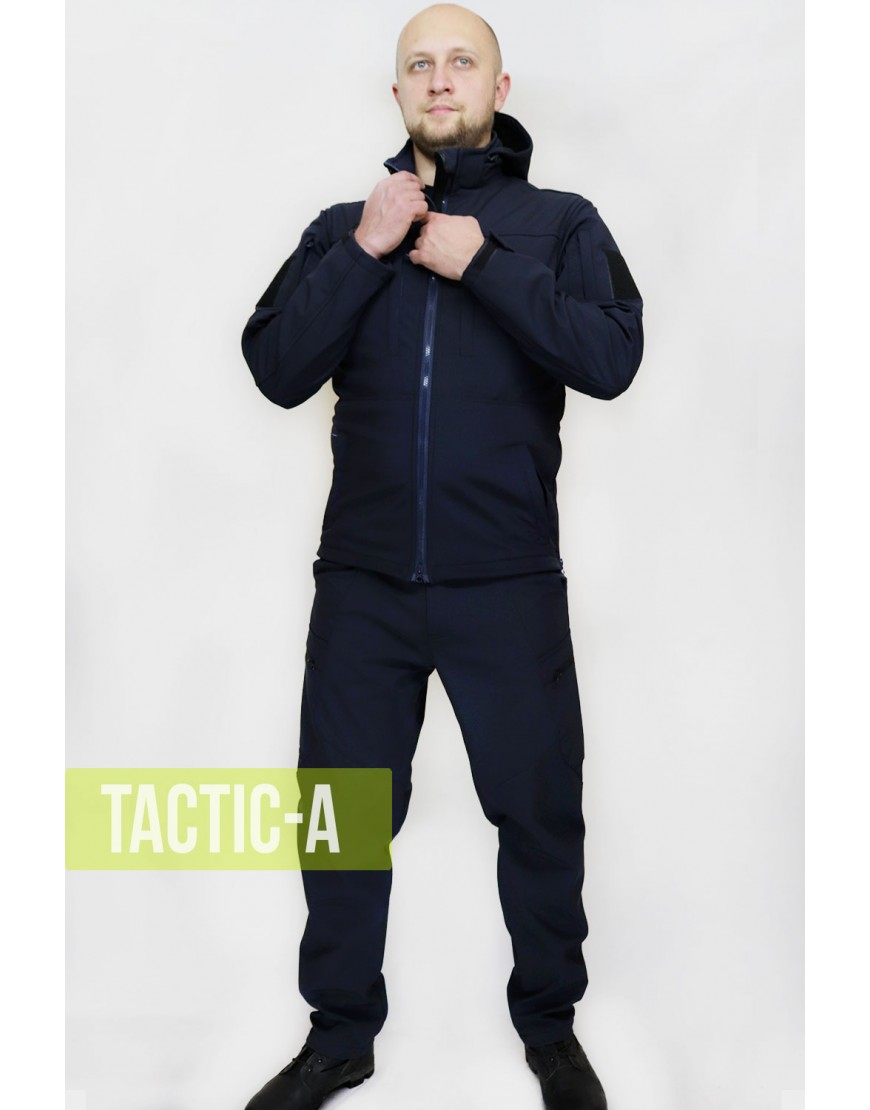 Костюм софтшелл / softshell темно-синий Extrim 