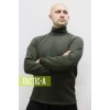 Гольф олива утепленный с начесом