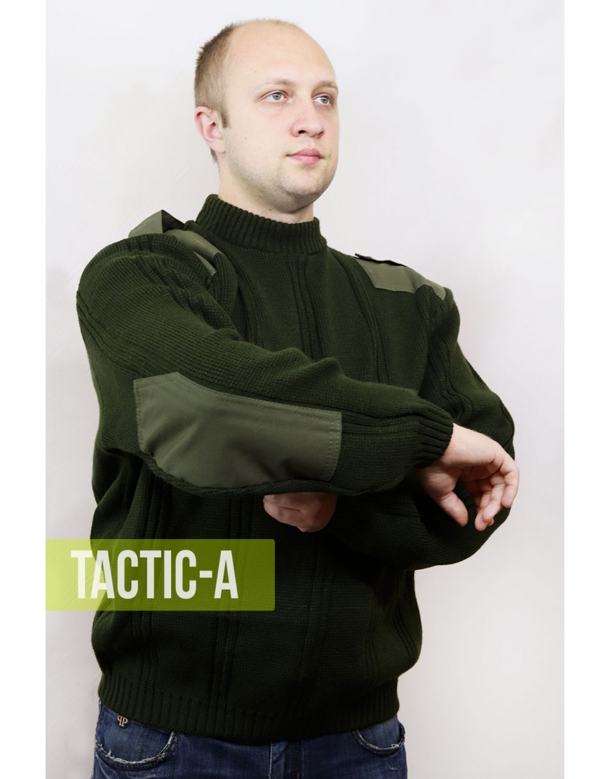 Форменный свитер олива Military-T 