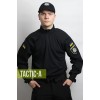 Убакс черный с длинным рукавом Ubacs Police