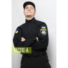 Убакс черный с длинным рукавом Ubacs Police