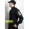 Убакс черный с длинным рукавом Ubacs Police