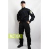 Убакс черный с длинным рукавом Ubacs Police