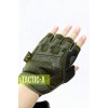 Перчатки олива беспалые Mechanix 