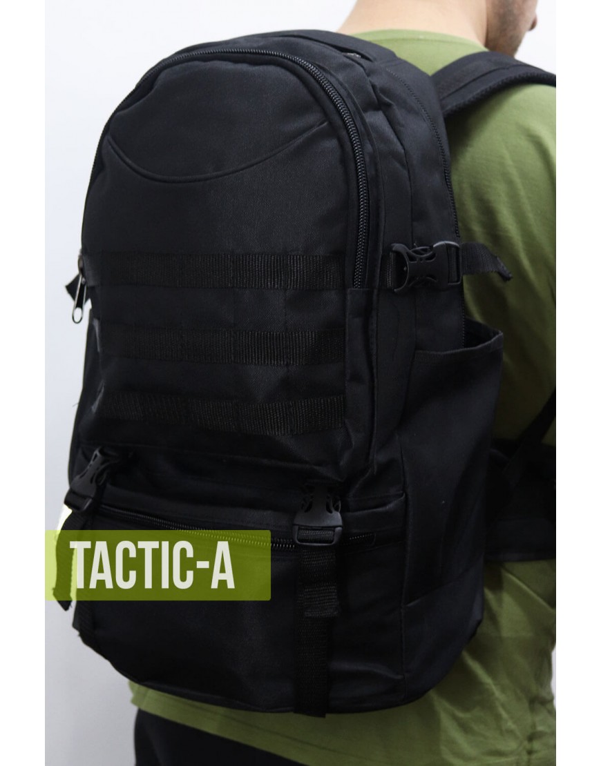 Рюкзак тактический черный 45 л Mountin